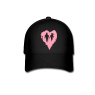 190x190 Couple Heart Vector Baseball Cap Spreadshirt