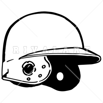 361x361 Softball Helmet Clipart