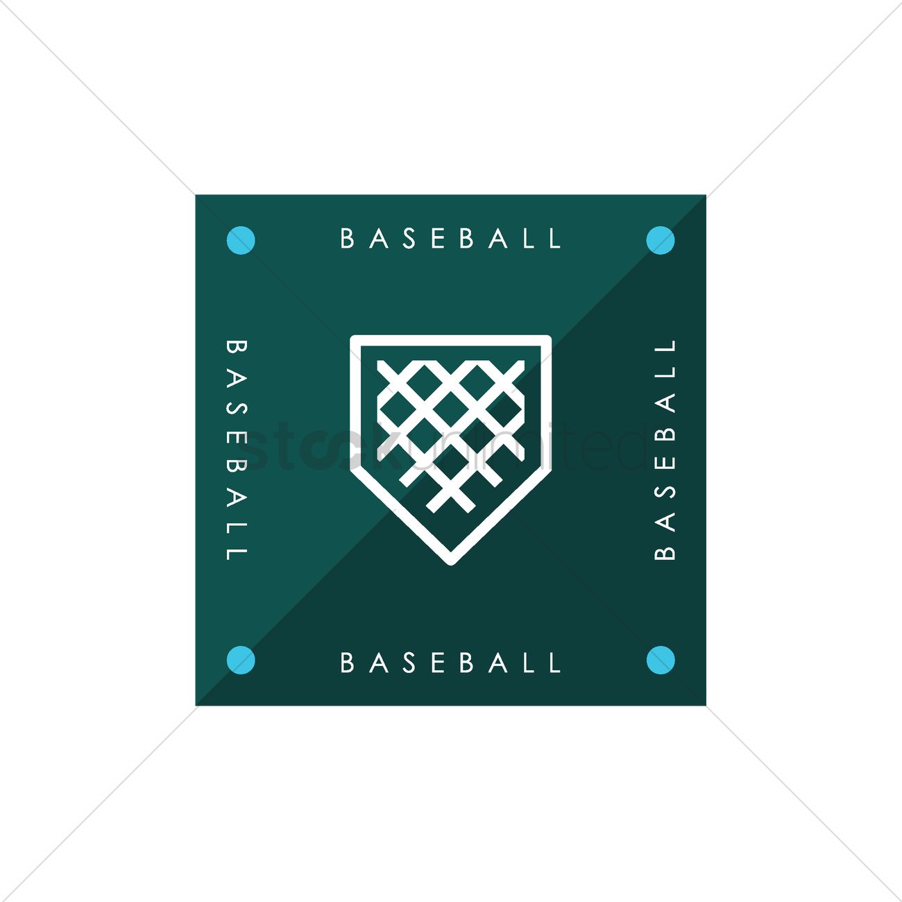 Baseball Home Plate Vector Image 1300x1300 Baseball Home Plate Vector Image