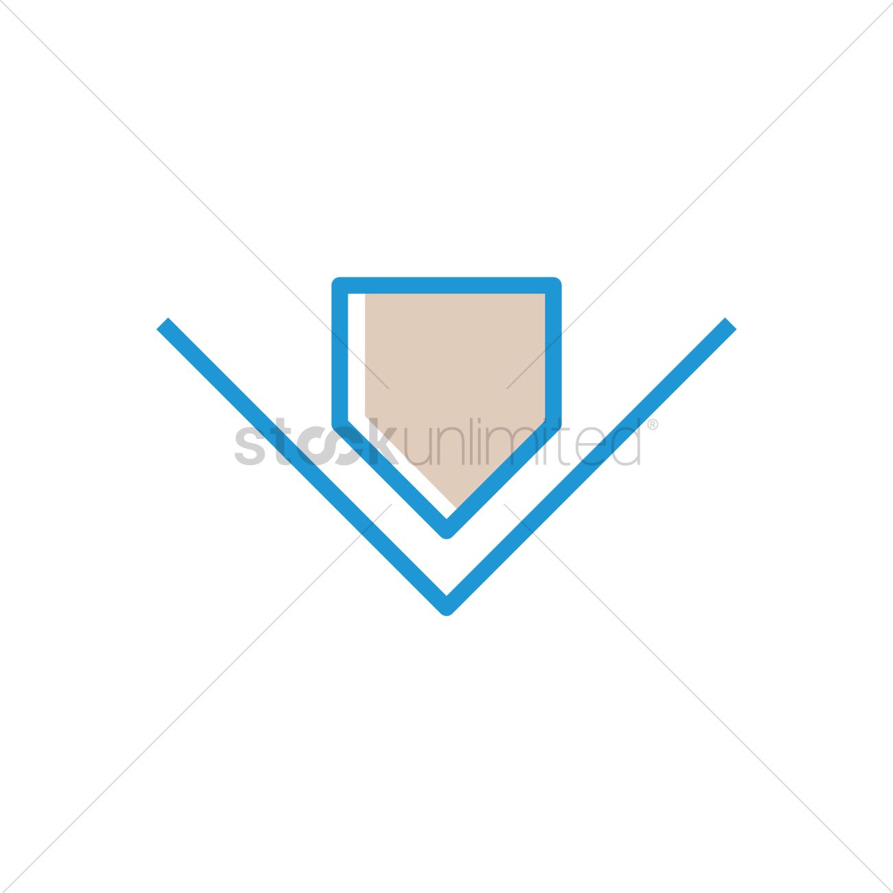 Baseball Home Plate Vector Image 1300x1300 Baseball Home Plate Vector Image