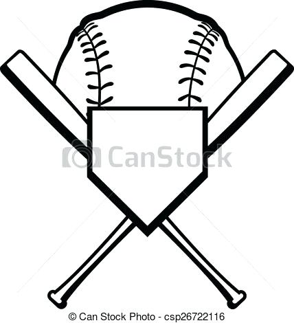 Vector Baseball Bats Bat Crossed Clipart Thewaitinggame 428x470 Vector Baseball Bats Bat Crossed Clipart Thewaitinggame
