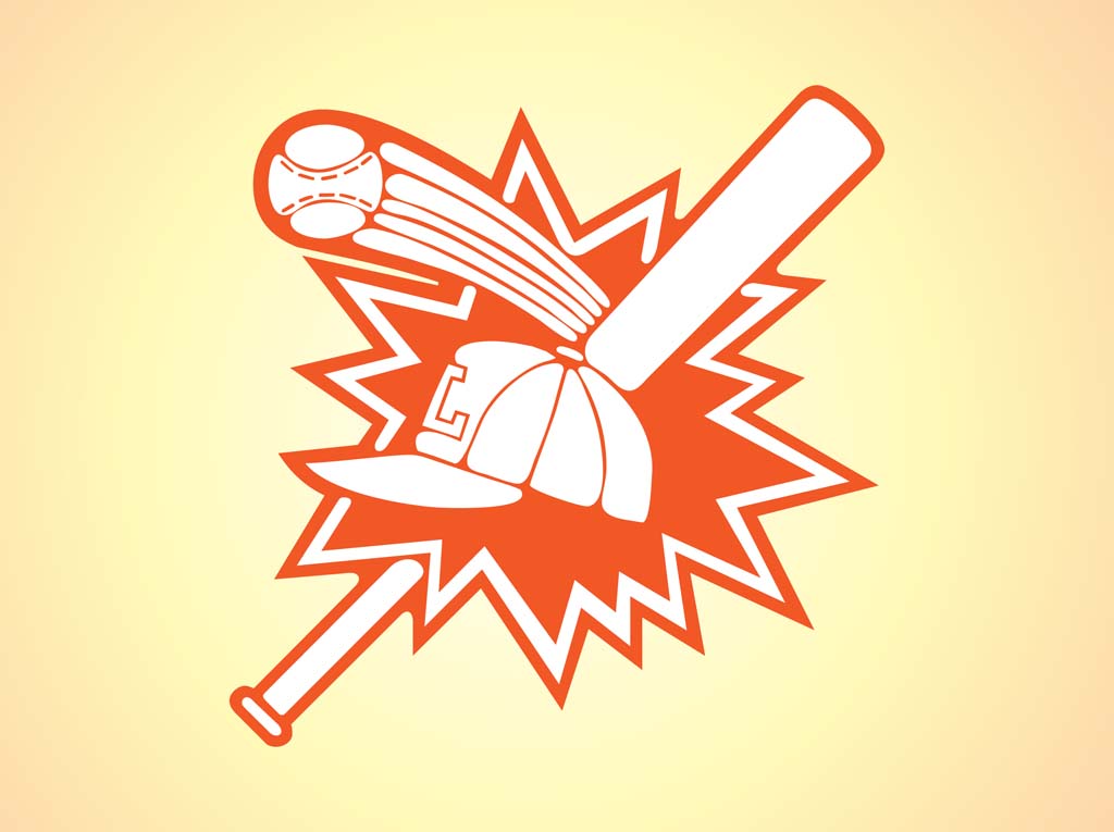 1024x765 Baseball Icon Vector Art Graphics