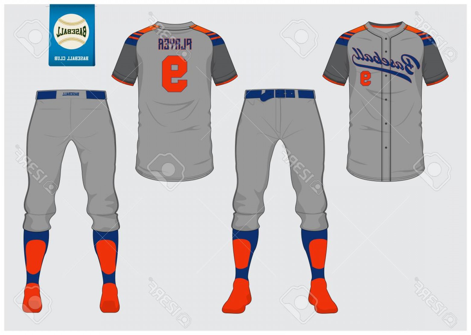 1560x1110 Photostock Vector Baseball Jersey Sport Uniform Raglan T Shirt