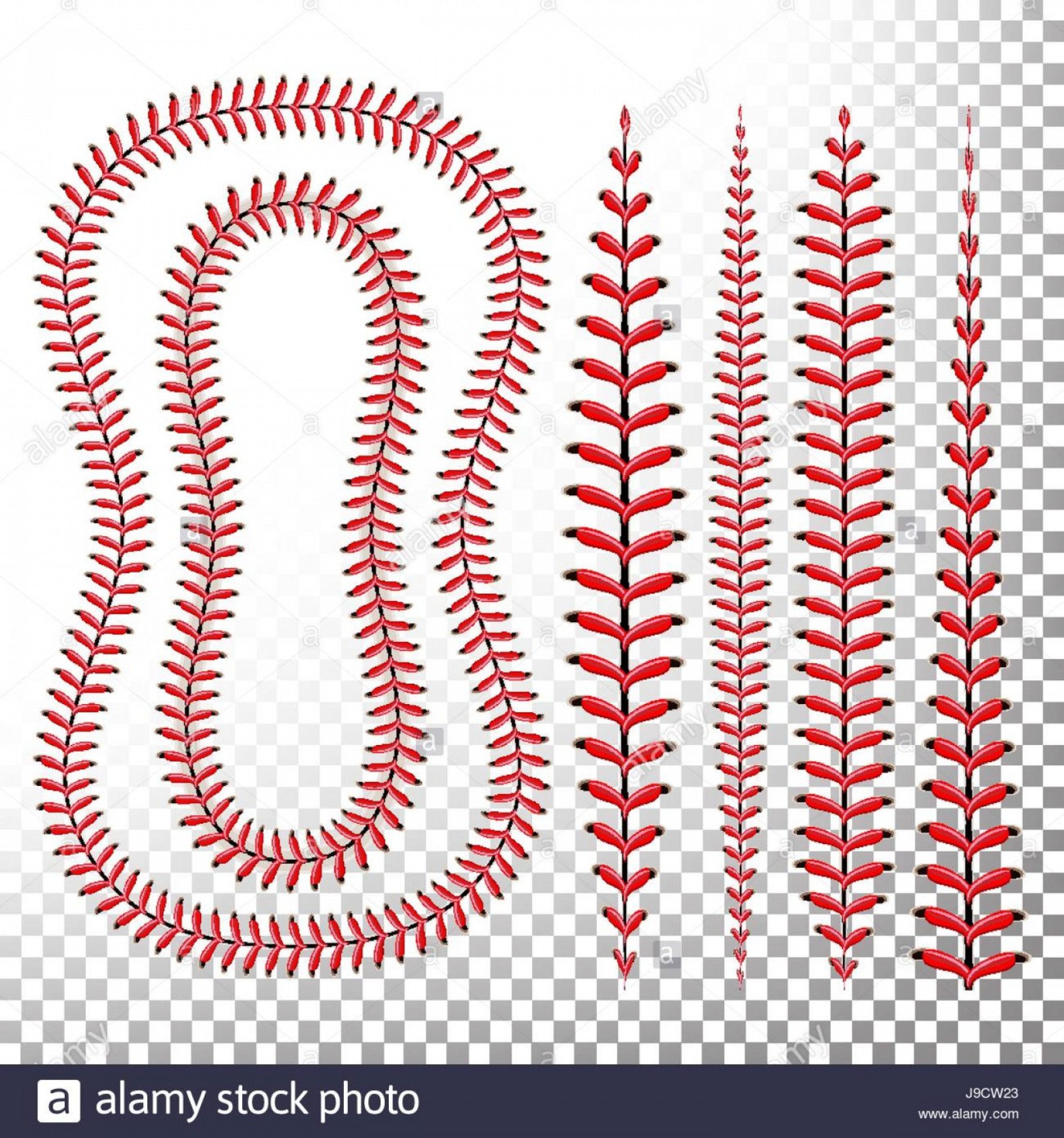 1872x2001 Stock Photo Baseball Stitches Vector Lace From A Baseball Isolated