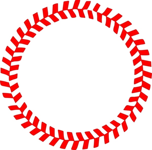 600x591 Baseball Stitches In A Circle Vector Free Vector In Coreldraw Cdr