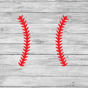 Baseball Laces Vector Free at Vectorified.com | Collection of Baseball ...