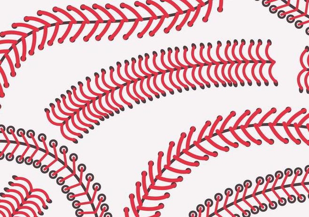 632x443 Baseball Laces Vector Free Vector Download Cannypic