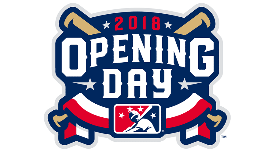 900x500 Minor League Baseball Opening Day Vector Logo