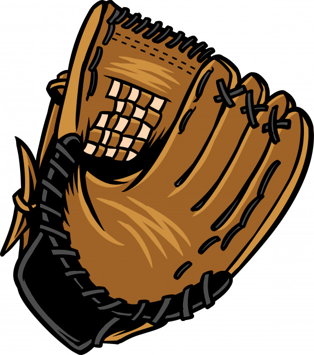 626x709 Baseball Glove Vector Premium Download