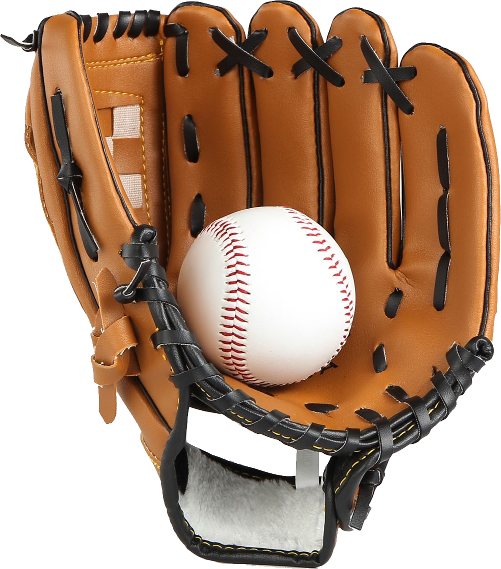 Baseball Mitt Vector at Collection of Baseball Mitt