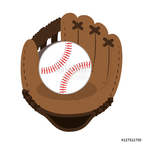 Baseball Mitt Vector at Vectorified.com | Collection of Baseball Mitt ...