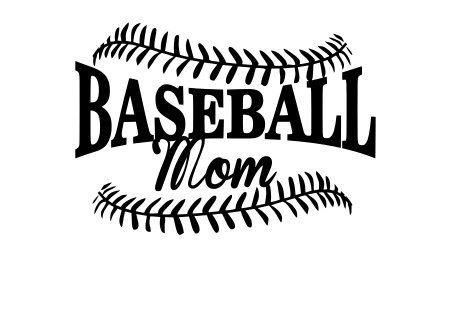 Baseball Mom File For Silhouette Or Cricut Machines For Use 463x321 Baseball Mom File For Silhouette Or Cricut Machines For Use