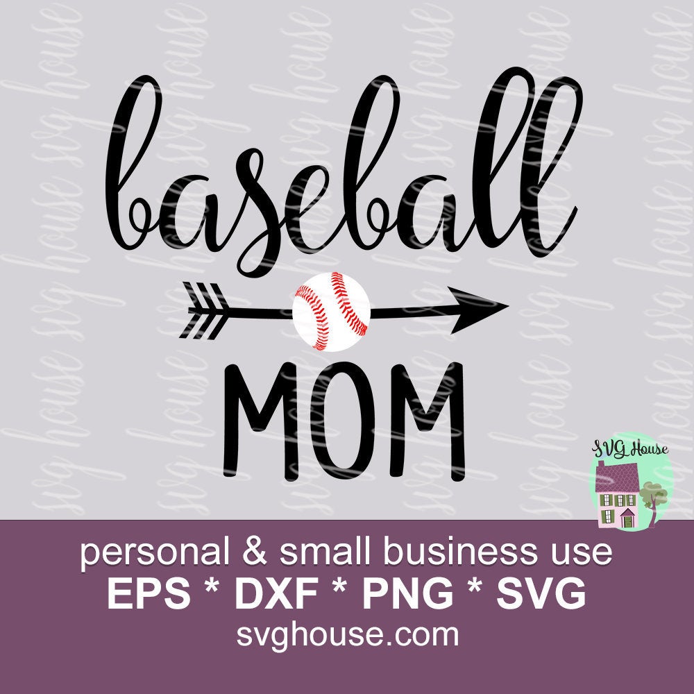 Baseball Mom Arrow Vector For Silhouette And Etsy 1000x1000 Baseball Mom Arrow Vector For Silhouette And Etsy