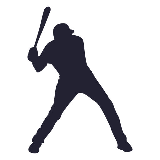Baseball Player Silhouette 512x512 Baseball Player Silhouette