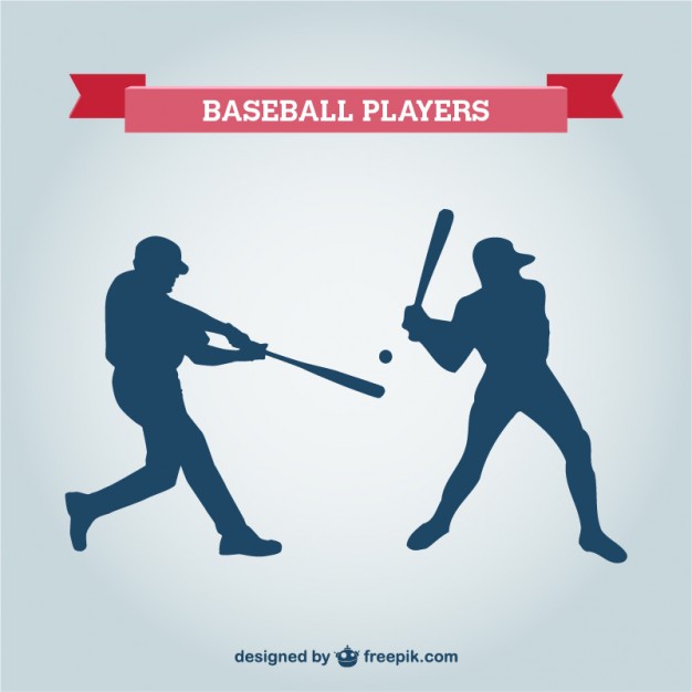 Baseball Players Vector Free Download 626x626 Baseball Players Vector Free Download