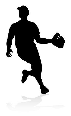 Baseball Player Silhouette Royalty Free Vector Graphics 277x450 Baseball Player Silhouette Royalty Free Vector Graphics