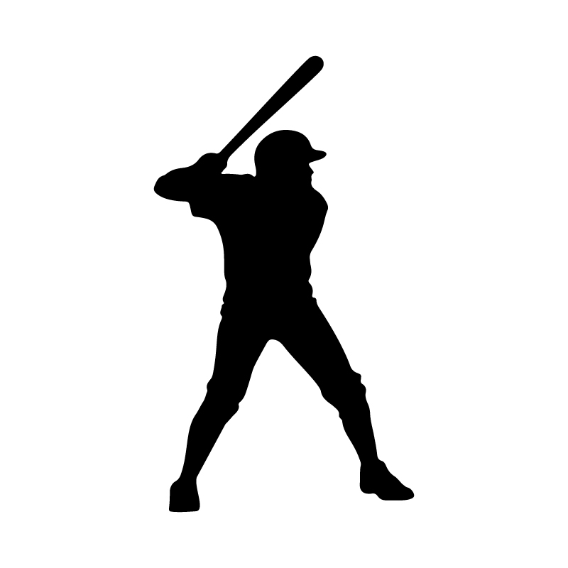 Baseball Player Silhouette Graphic Design Vector 800x800 Baseball Player Silhouette Graphic Design Vector