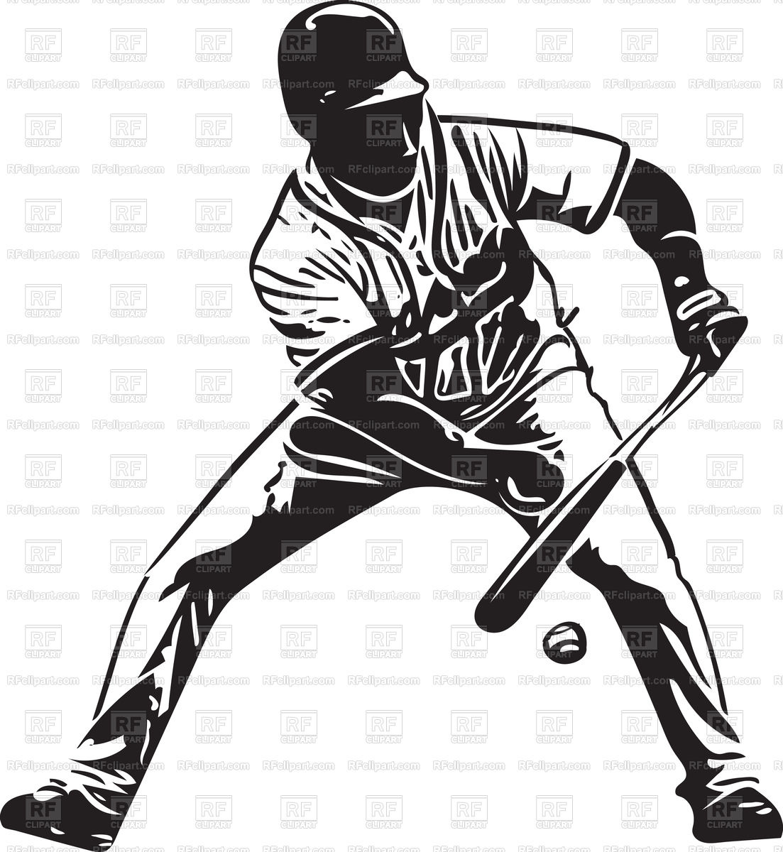 1103x1200 Baseball Player Vector Image Of People Aroastock