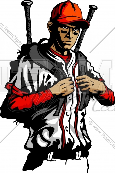 393x590 Baseball Player Clipart Clipart Image