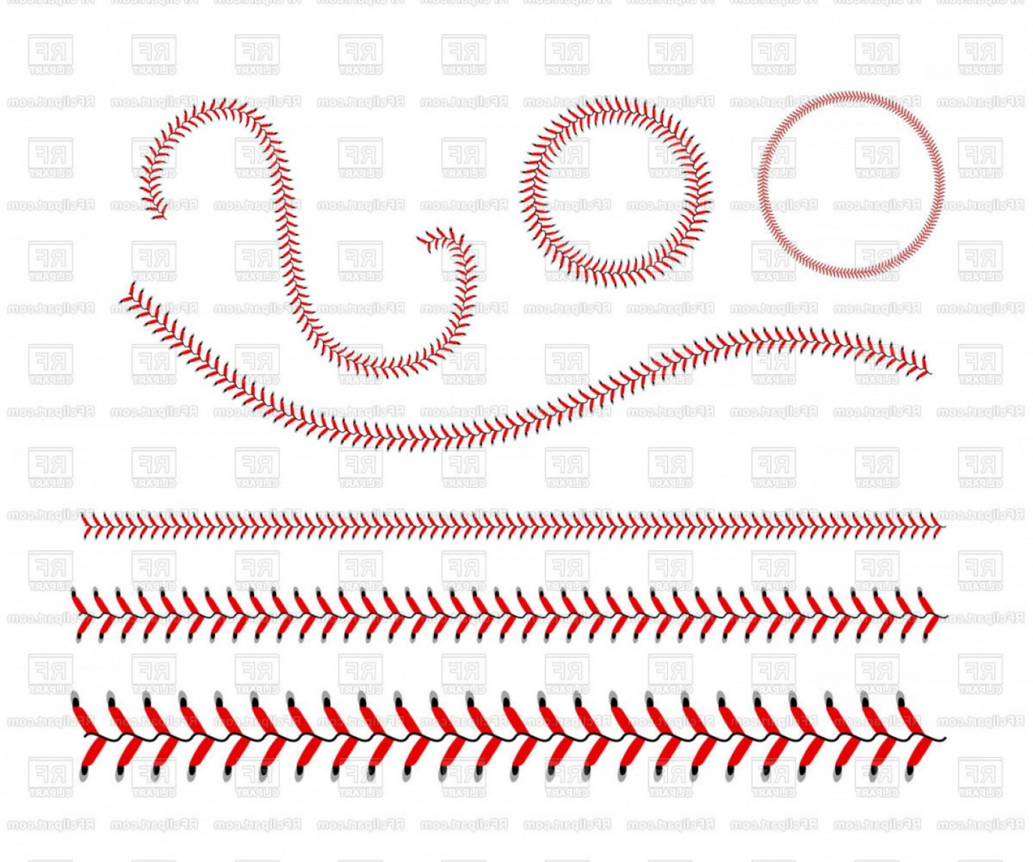 Download Baseball Seams Vector at Vectorified.com | Collection of ...