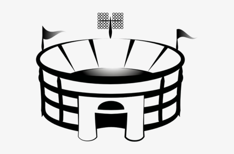 820x539 Baseball Stadium Vector Transparent Stock