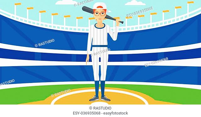 640x375 Girl Baseball Stadium Stock Photos And Images Age Fotostock