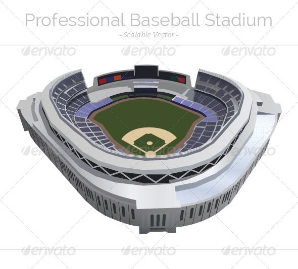 590x534 Professional Baseball Stadium Fonts Logos Icons Sports Stadium