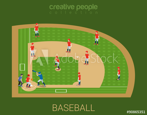 500x392 Sport Collection Baseball Stadium Match Play