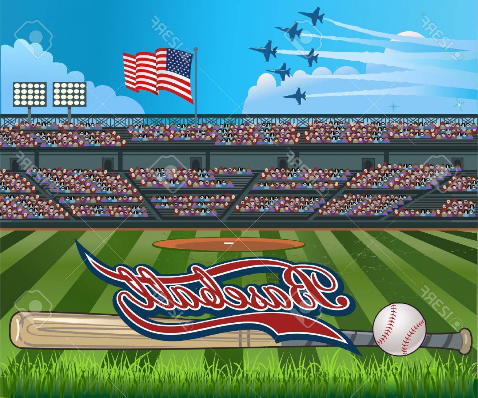1560x1300 Vector Baseball Flag Lamaison