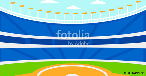 500x262 Background Of Baseball Stadium Stock Image And Royalty Free
