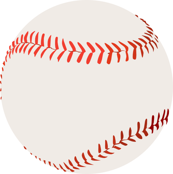 594x597 Baseball Stitches Image Black And White Download Vector Png
