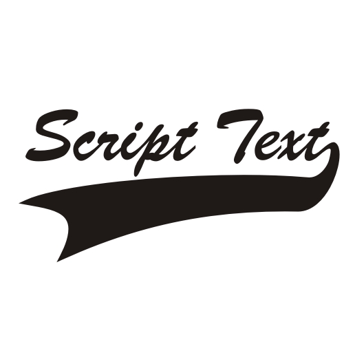 Baseball Swoosh Vector