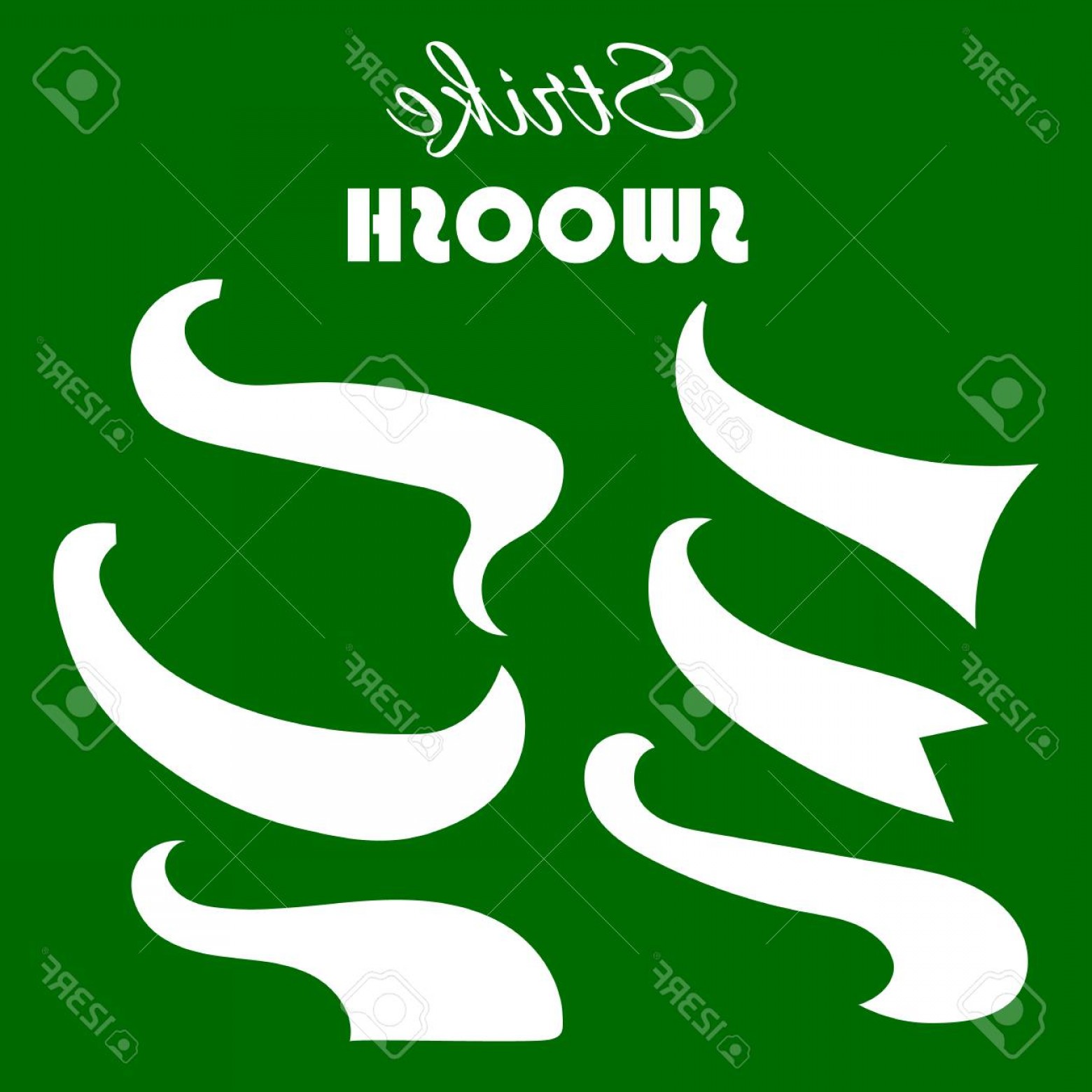 1560x1560 Photostock Vector Vector Retro Swishes Baseball Swash Tails