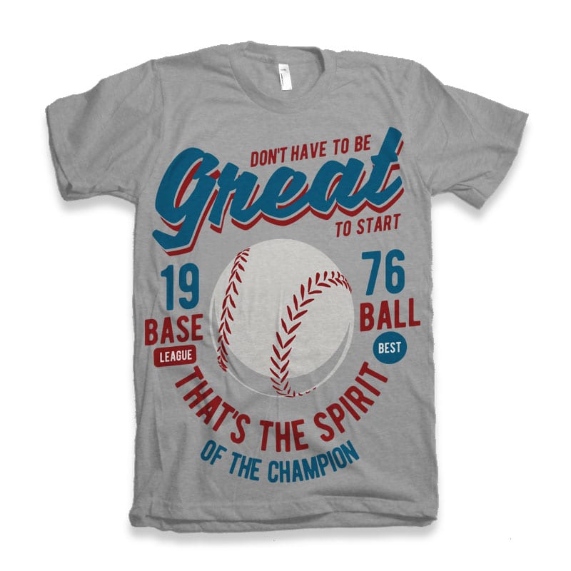 Great Baseball T Shirt Design Template 800x800 Great Baseball T Shirt Design Template