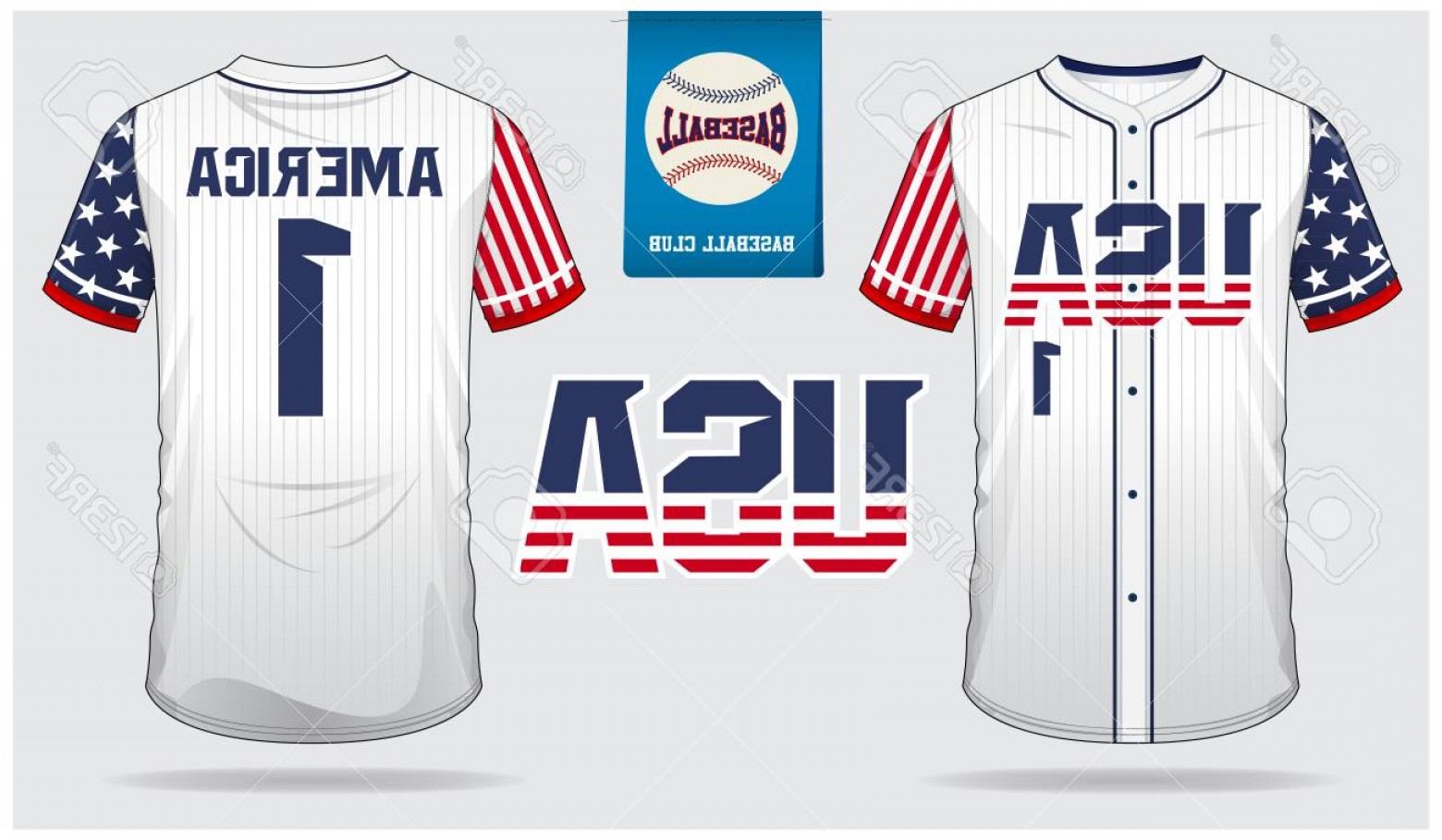 Photostock Vector Usa Baseball Jersey Sport Uniform Raglan T Shirt 1560x909 Photostock Vector Usa Baseball Jersey Sport Uniform Raglan T Shirt