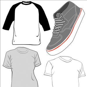 300x300 Free Vectors Tshirts And Shoe Shannon Palmer