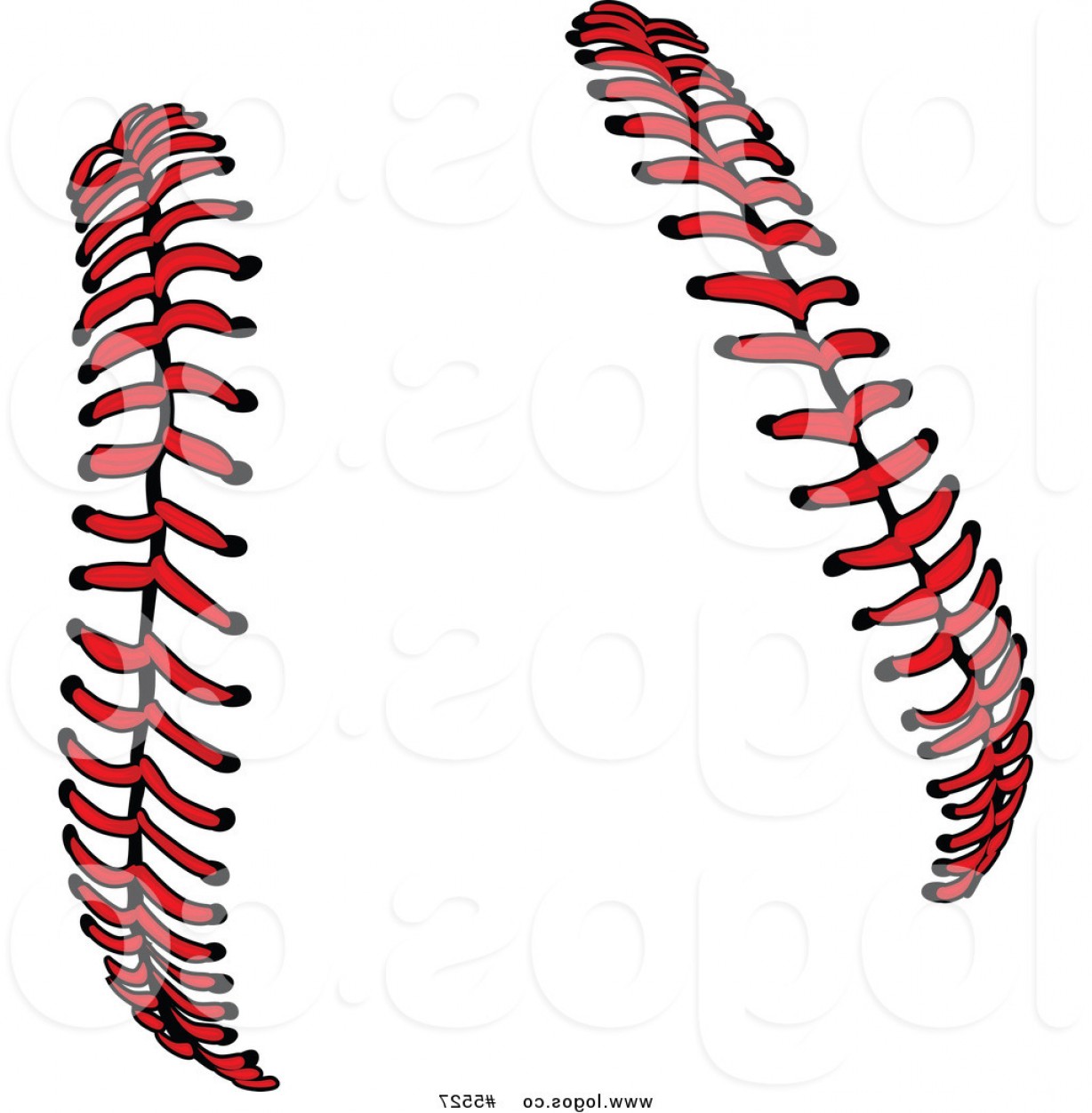 1228x1252 Softball Stitches Vector Art Catchsplace