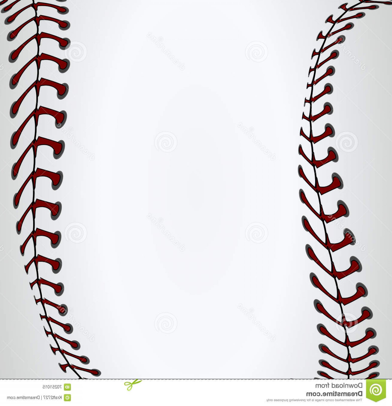 1560x1614 Stock Illustration Background Baseball Laces Vector Art