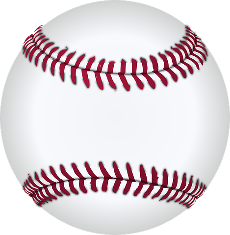 469x480 Baseball Vector Graphics