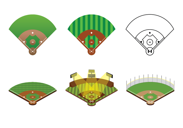 Baseball Free Vector Art 700x490 Baseball Free Vector Art