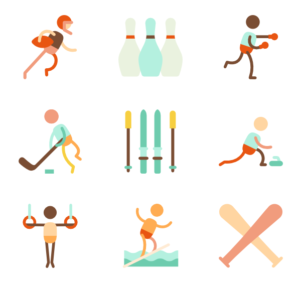 Baseball Icons 600x564 Baseball Icons