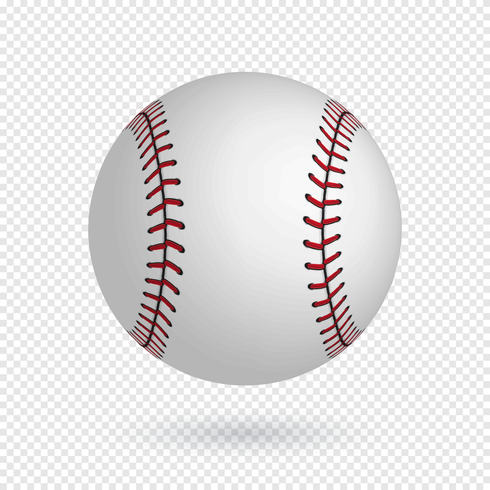490x490 Realistic Baseball Vector