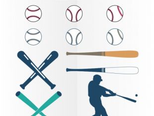 310x233 Baseball Vectors Graphic Free Vectors Ui Download