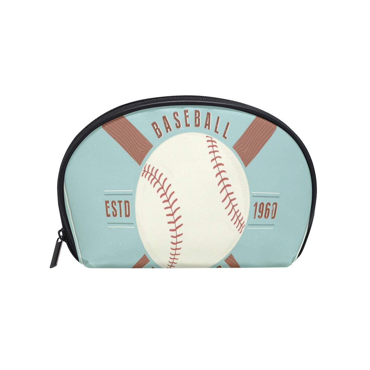 1200x1200 Toiletry Bag Vintage Baseball Vector Emblem Womens