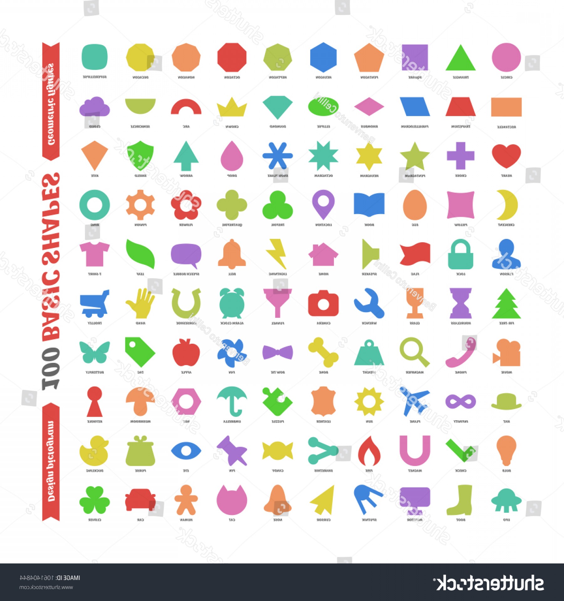 Basic Shapes Vector At Vectorified.com | Collection Of Basic Shapes ...