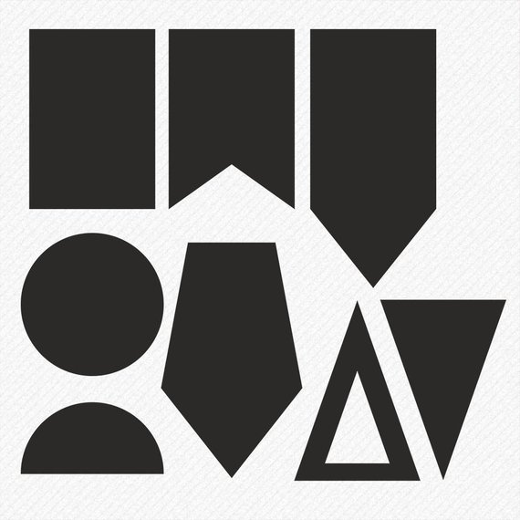 570x570 Flags Banners Basic Shapes Banners Silhouette