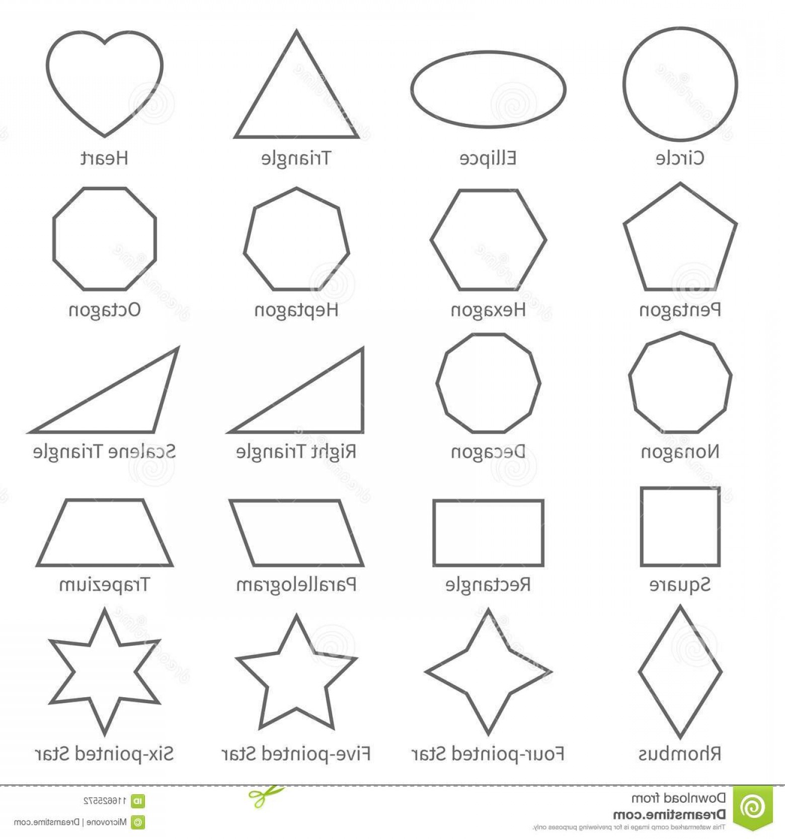 Basic Shapes Vector at Vectorified.com | Collection of Basic Shapes ...