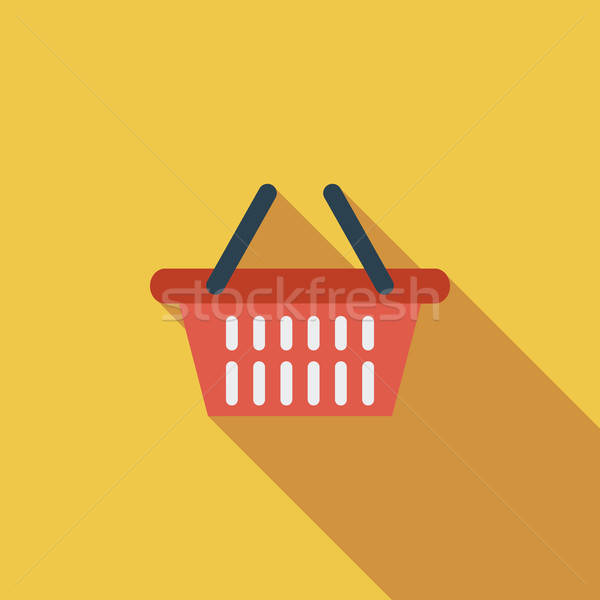 600x600 Shopping Basket Vector Illustration Oleksii Afanasiev