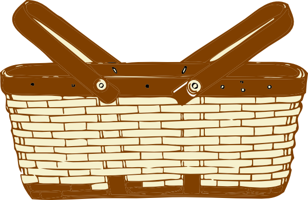 600x390 Basket Vector Png Vector, Clipart