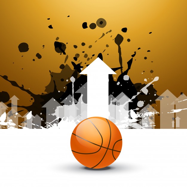 626x626 Basketball Background With Arrow Vector Free Download